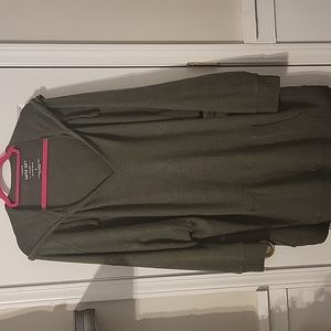 NWT Torrid plus size 5 hoodie tunic olive green.